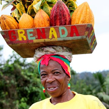 Grenadische Marktfrau