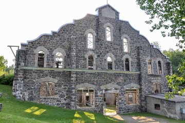 Gut erhaltenes Steinhaus, Kanada