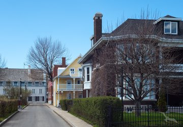 Häuser in Trois-Rivières, Kanada