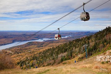 Seilbahn auf den Mont Tremblant, Kanada