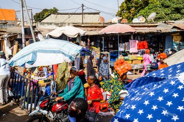 Markt in Gambia