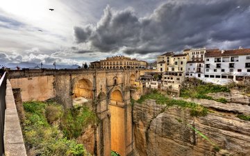 Brücke in Ronda, Spanien