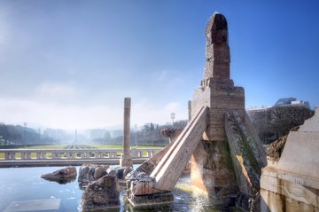 Der Eduardo Park in Lissabon, Portugal