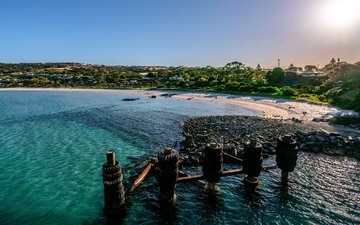 Bucht von Penneshaw, Australien