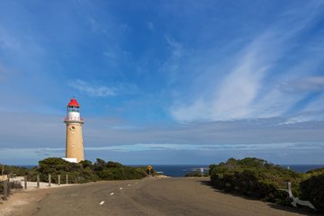 Leuchtturm an der Küste von Kangaroo Island, Australien