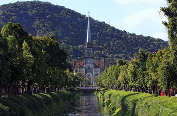 Kathedrale in Petropolis, Brasilien