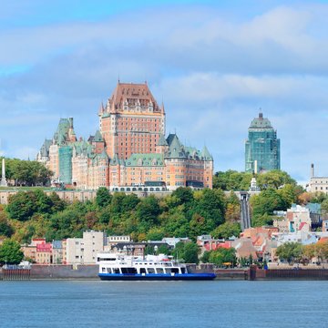 Skyline von Québec, Kanada