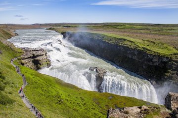 Gullfoss-Wasserfall, Island