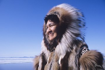Inuit Frau
