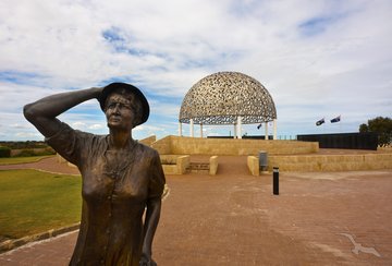 Seefahrerdenkmal in Geraldton, Australien