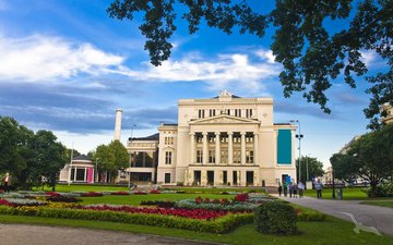 Lettische Nationaloper in Riga, Lettland