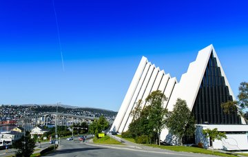 Eismeerkathedrale in Tromsø, Norwegen