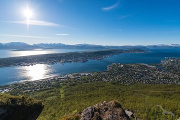 Storsteinen in Tromsø, Norwegen