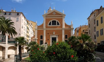 Kathedrale in Ajaccio, Korsika, Frankreich