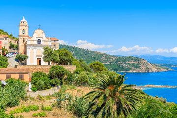 Cargèse auf Korsika, Frankreich