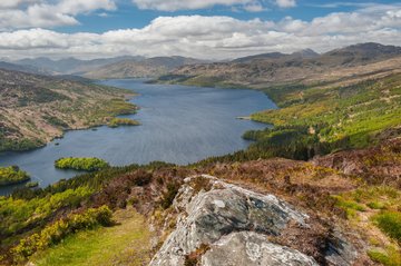 Loch Katrine in den Schottischen Highlands