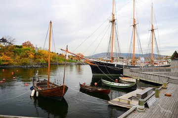 Museumsschiff in Oslo, Norwegen