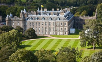 Holyrood Palace in Edinburgh, Schottland