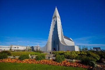 Die Hallgrímskirkja in Reykjavik, Island