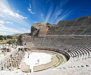 Amphitheater in Ephesus, Türkei