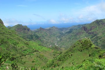 Landschaft auf den Kapverdischen Inseln