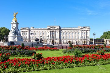Der Buckingham Palace in London, England