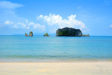 Strand auf Langkawi, Malaysia