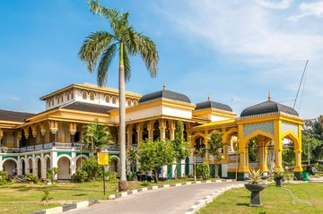 Palast Istana Maimun in Medan, Indonesien