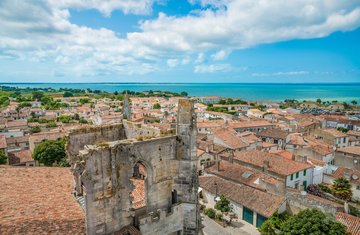 Panorama von der Insel Ré, Frankreich