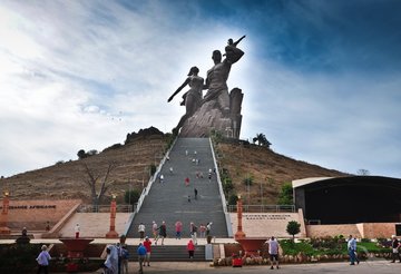 Monument der afrikanischen Renaissance in Dakar, Senegal