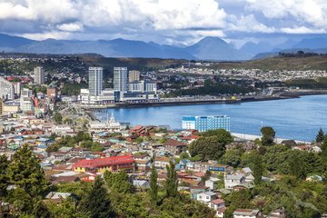 Panorama von Puerto Montt, Chile