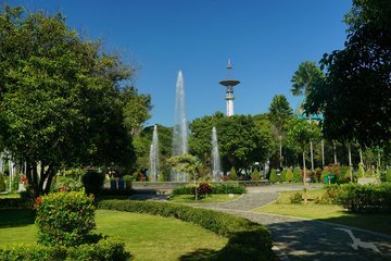 Stadtpark in Banyuwangi, Indonesien