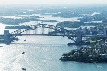 Sydney aus der Vogelperspektive
