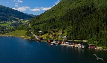 Kueste von Vik, Norwegen