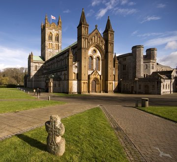 Buckfast Abbey in Torquay, England
