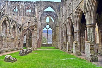 Ruine Tinterne Abbey, Wales
