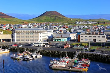Hafen von Heimaey, Island