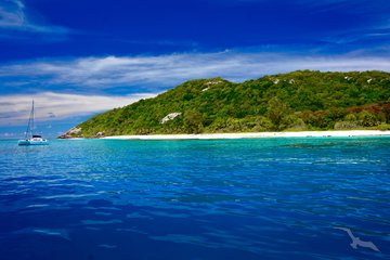 Katamaranfahrt zur Insel Aride