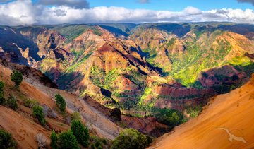 Waimea Canyon auf Hawaii, USA