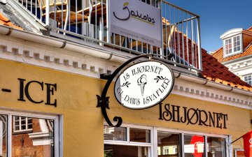 Eisverkauf in Skagen, Dänemark