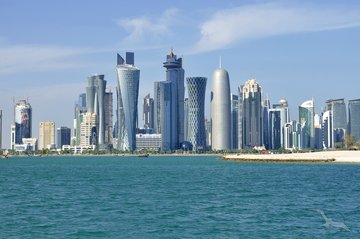 Skyline von Doha, Katar