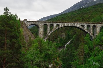 Kylling-Brücke in Rauma, Norwegen