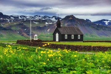 Holzkirche in Búðir