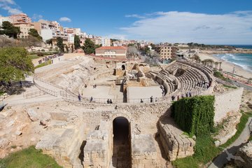 Römisches Amphitheater in Tarragona, Spanien