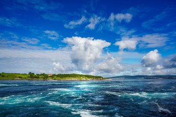 Saltstraumen in Norwegen