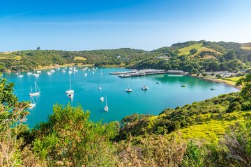 Bucht von Waiheke Island, Neuseeland