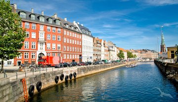 Kanäle in Kopenhagen, Dänemark