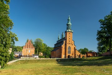 Die Stiftskirche von Kartuzy, Polen