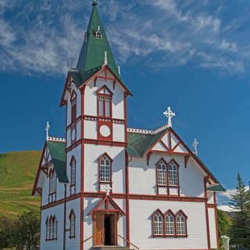 Husavik Kirche, Island