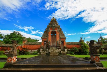 Taman Ayun Tempel in Mengwi auf Bali, Indonesien